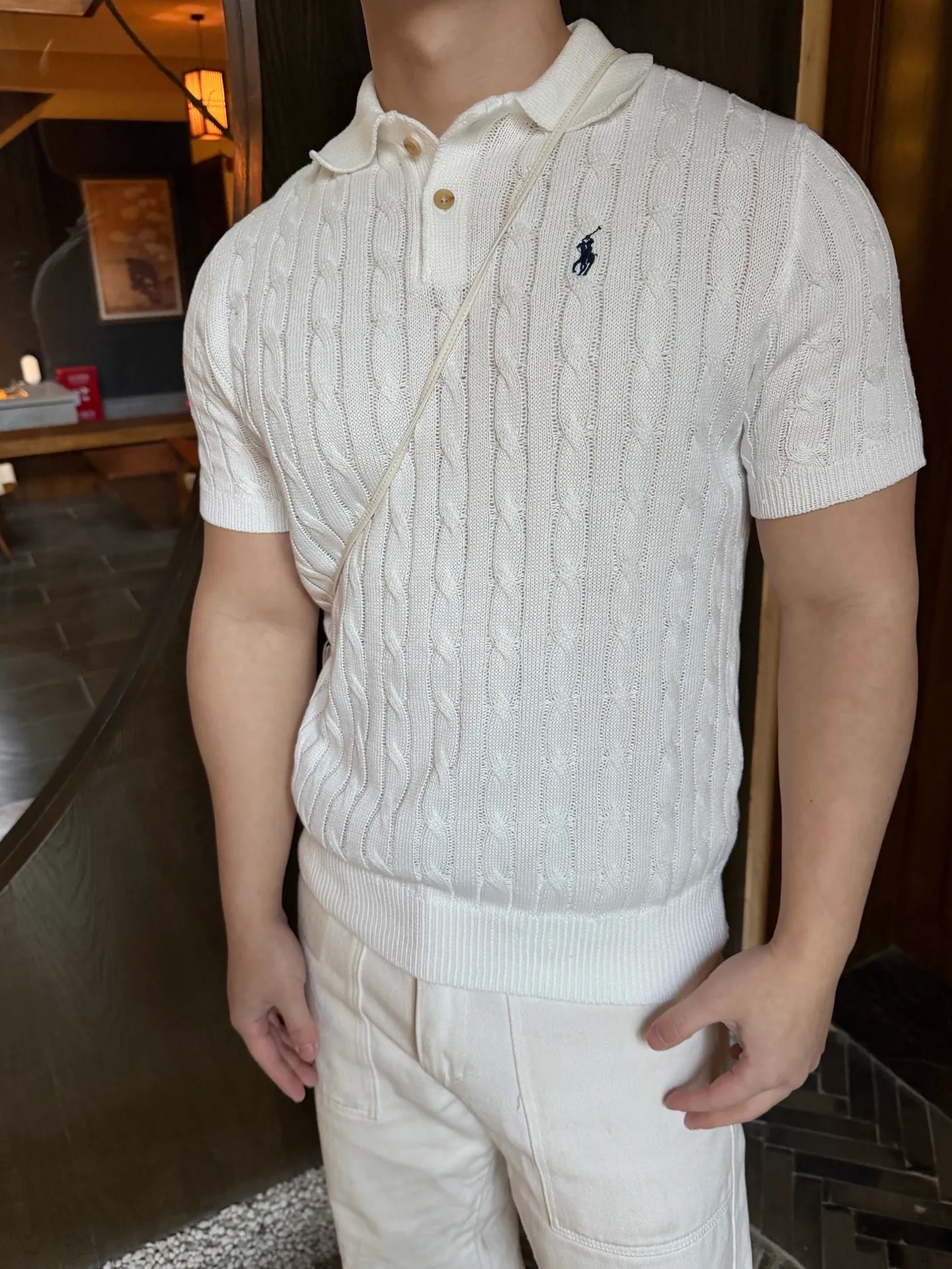 【 】Ralph Lauren Polo （White）